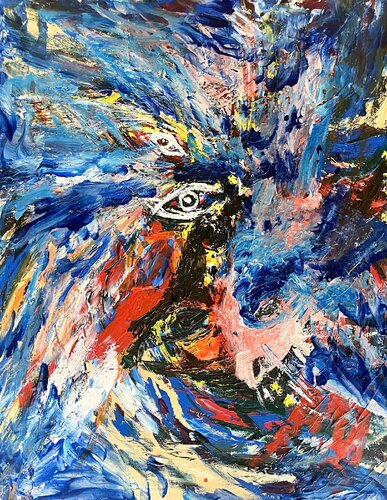 I covered my hands van CAR ACT AIR, Schilderij te koop op Singulart