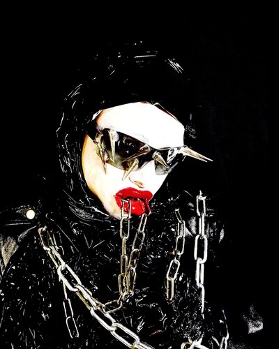 My gaze lost in my torments van CAR ACT AIR, Fotografie te koop op Singulart