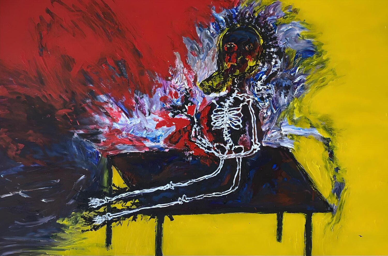 My soul and my blood CAR ACT AIR Dipinto originale in vendita