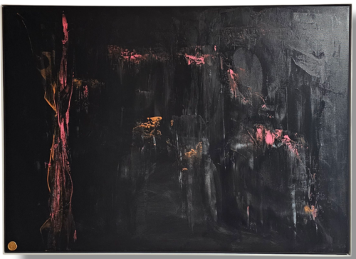 BLACK BEAUTY von Art of K - Kathleen Simon, Malerei kaufen auf Singulart