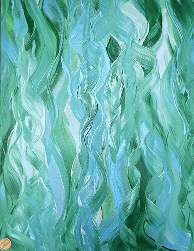 PLANTS OF HOPE by Art of K - Kathleen Simon, 회화 for Sale on Singulart