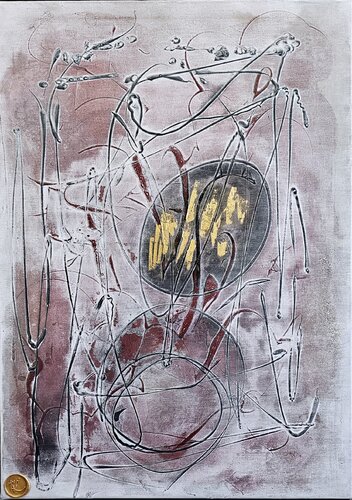 BE DIFFERENT by Art of K - Kathleen Simon, Painting for Sale on Singulart