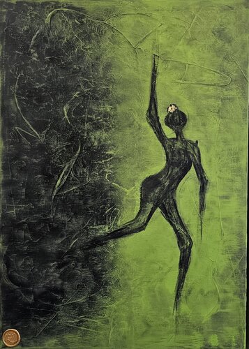 FEEL FREE de Art of K - Kathleen Simon, Pintura a la venta en Singulart