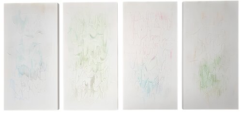 SEASONS - 4er Set von Art of K - Kathleen Simon, Malerei kaufen auf Singulart