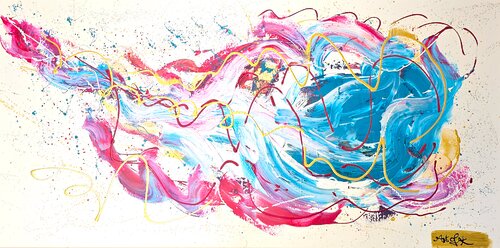 POWER di Art of K - Kathleen Simon, Pittura in vendita su Singulart