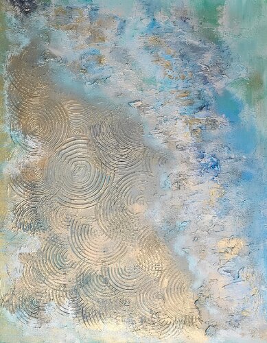 CORAL REEF di Art of K - Kathleen Simon, Pittura in vendita su Singulart