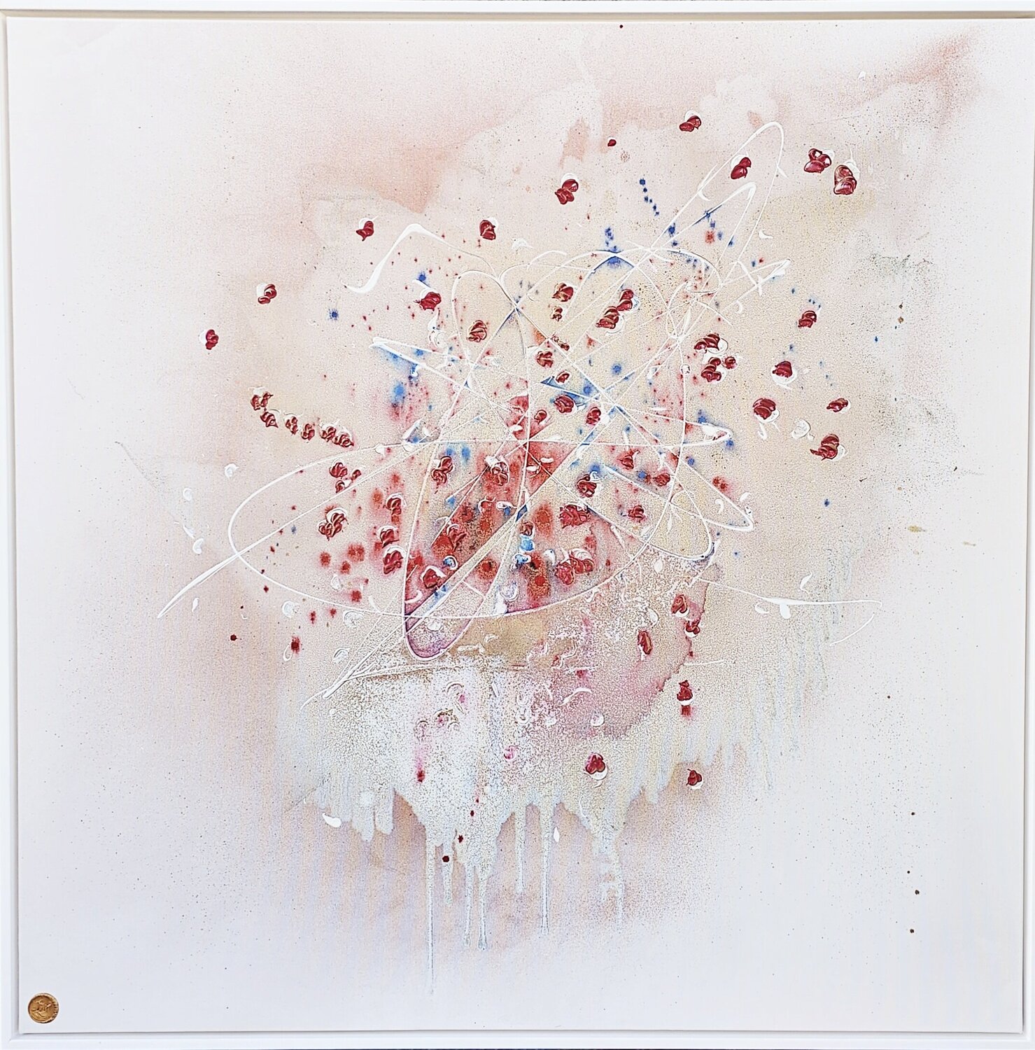 MAGIC OF FLOWERS Kathleen Simon Peinture originale à vendre