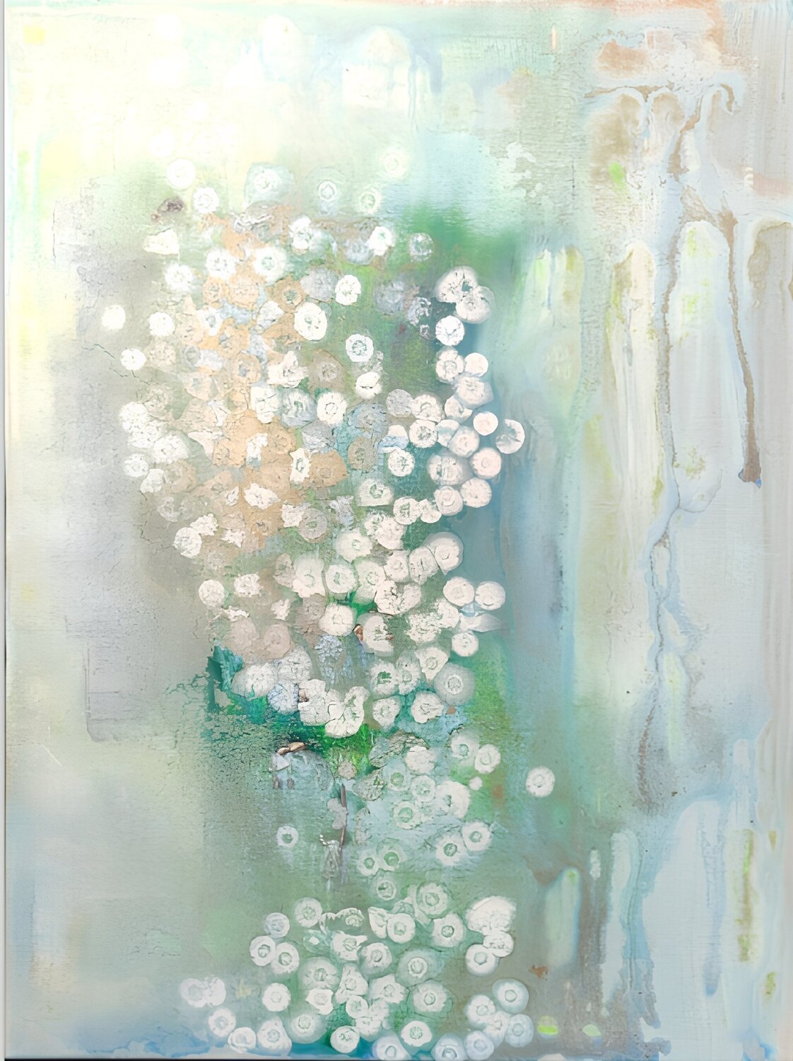 CASTLE IN THE SKY Kathleen Simon Origineel schilderij te koop