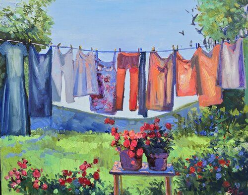 Summer Breeze von Gulshaba Abbasova, Malerei kaufen auf Singulart
