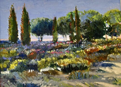 Summer Garden von Gulshaba Abbasova, Malerei kaufen auf Singulart