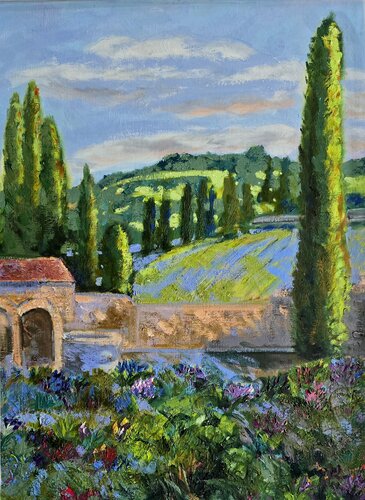 Tuscan Serenity van Gulshaba Abbasova, Schilderij te koop op Singulart