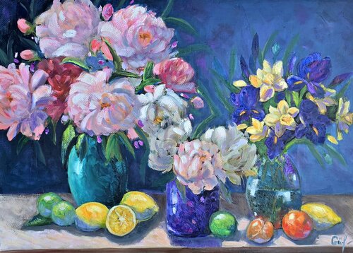 Spring Bouquet with Citrus Gulshaba Abbasova