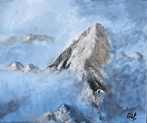 Above the Clouds by Gulshaba Abbasova, 회화 for Sale on Singulart