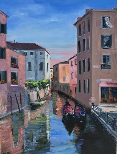 Venice Memories by Gulshaba Abbasova, Painting for Sale on Singulart
