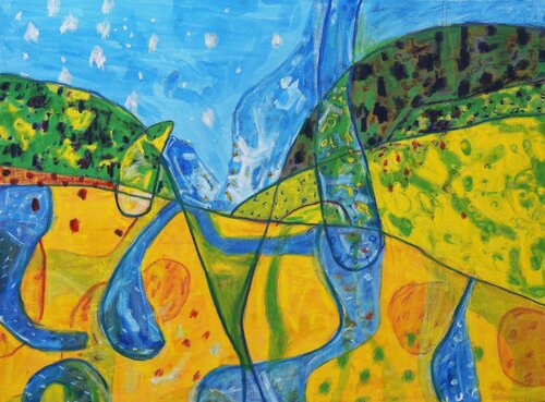 Onkaparinga Dreaming 2 van John Freeman, Schilderij te koop op Singulart