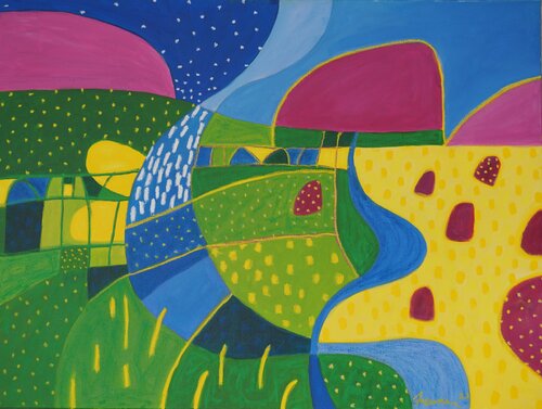 Gratitude 1 by John Freeman, Painting for Sale on Singulart