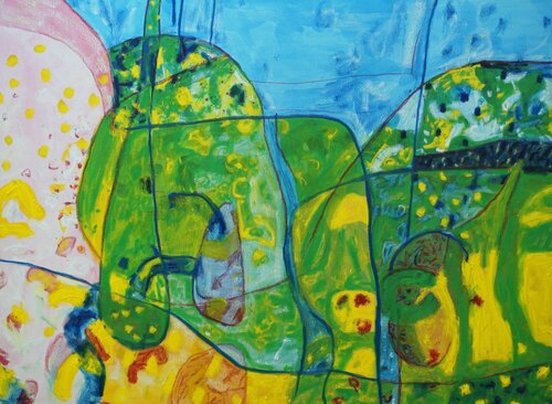 Onkaparinga Dreaming 3 van John Freeman, Schilderij te koop op Singulart