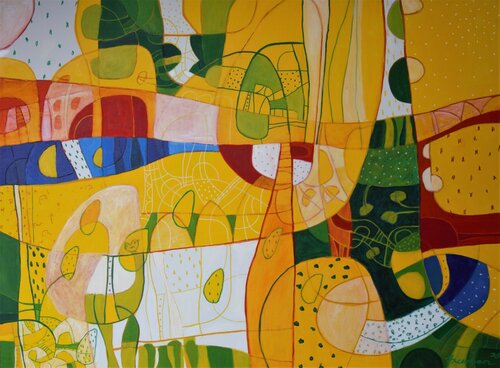 Joyful Imaginings van John Freeman, Schilderij te koop op Singulart