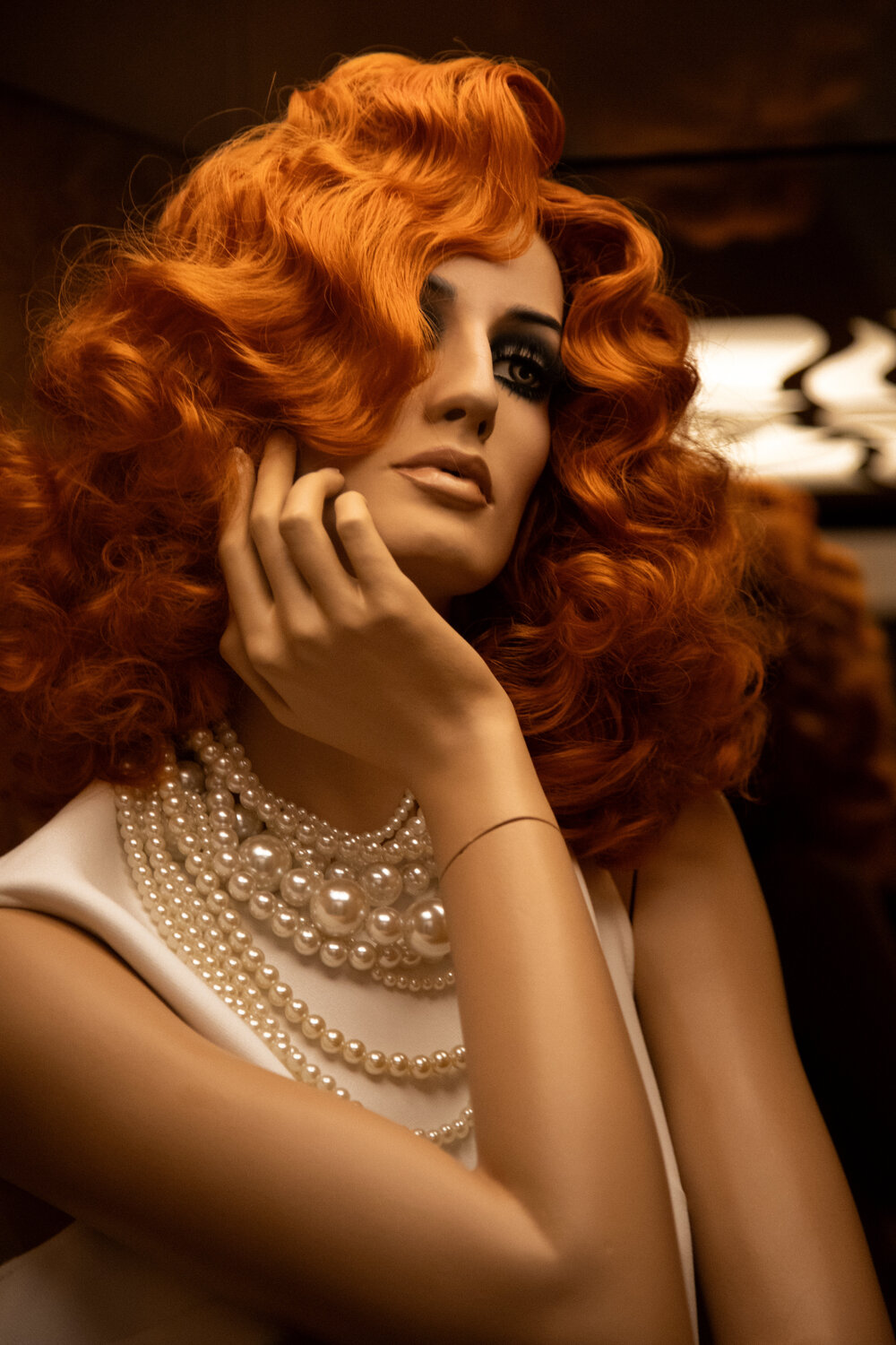 Mannequin In Elevator Pia Bienfait
