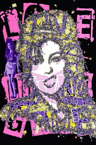 Amy Winehouse - Love is A Losing Game di Mister Marcus, Opera su carta in vendita su Singulart