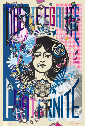 French Touch : Brigitte Bardot (aka BB) di Mister Marcus, Pittura in vendita su Singulart