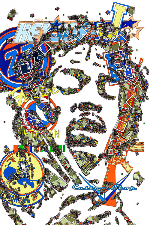 Jimi Hendrix - Fender Veteran #2 Mister Marcus