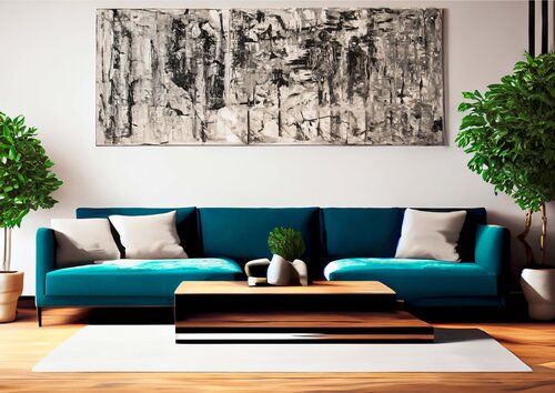 BIANCO e NERO van Mauro Liani, Schilderij te koop op Singulart