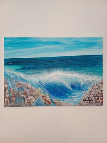 BASSA MAREA by Mauro Liani, 회화 for Sale on Singulart