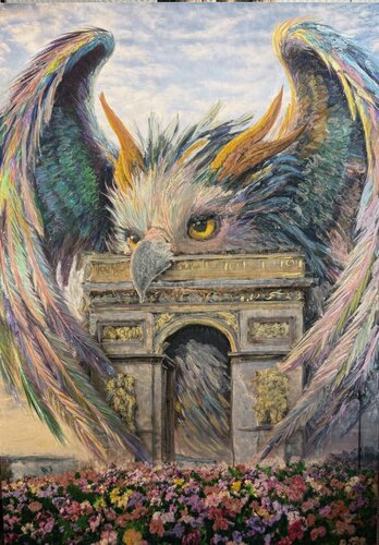 GRIFFON, The guardian of the silence victories by DONA KEA, Other Media for Sale on Singulart