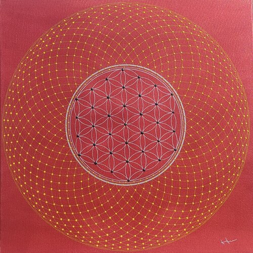Royal Resonance van Lara Evo, Schilderij te koop op Singulart