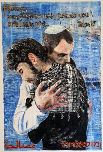 Musalaha von Anthony Hodgson-Cru, Malerei kaufen auf Singulart