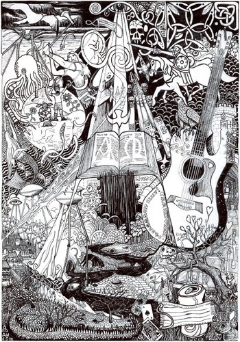 Sleeping Dragons (War of the Worlds) von Anthony Hodgson-Cru, Zeichnungen kaufen auf Singulart