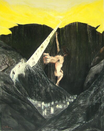 The Bridge von Anthony Hodgson-Cru, Zeichnungen kaufen auf Singulart