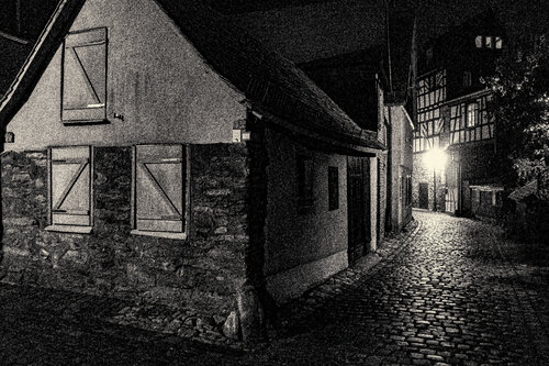 Kronberg Noir II - Isaac von Gerning Haus van Peter Schulte/ Vornberg, Fotografie te koop op Singulart