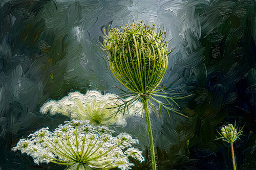 Wilde Möhre / Carotte sauvage / Wild carrot van Peter Schulte/ Vornberg, Fotografie te koop op Singulart