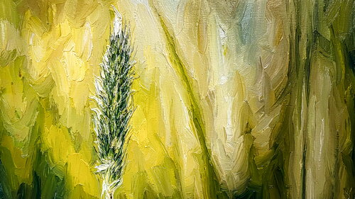 Wiesenfuchsschwanz / Céphalante des prés / Meadow foxtail van Peter Schulte/ Vornberg, Fotografie te koop op Singulart