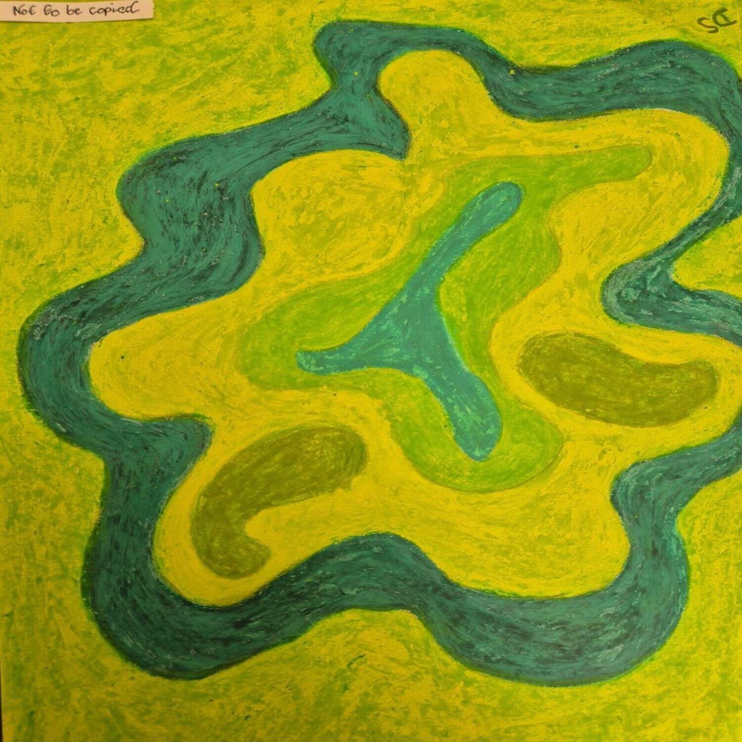 Abstract cartoon Donna Sutherland