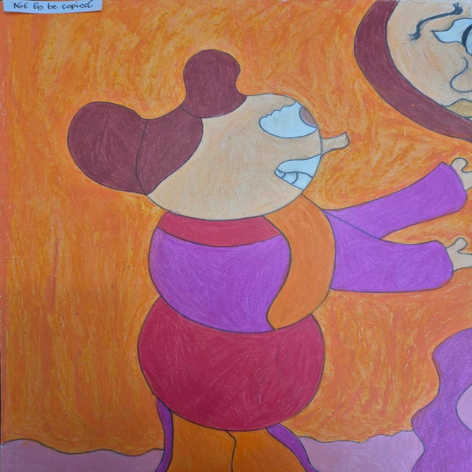 Abstract cartoon Donna Sutherland