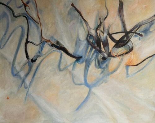 Am Strand / Seetang de Ute Meyer, Pintura a la venta en Singulart