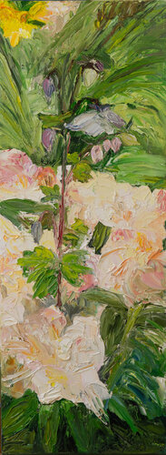 Rhododendron II von Ute Meyer, Malerei kaufen auf Singulart