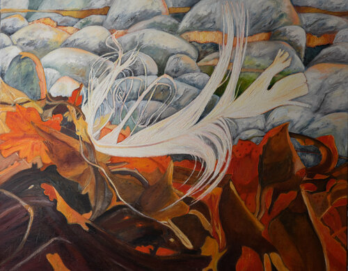 Feder VIII di Ute Meyer, Pittura in vendita su Singulart