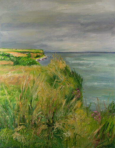 Sommer /Tværby Mark/ Ærø by Ute Meyer, Painting for Sale on Singulart