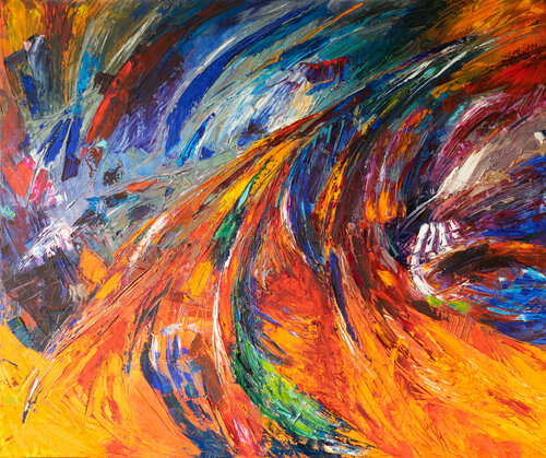 Farbige Woge Ute Meyer