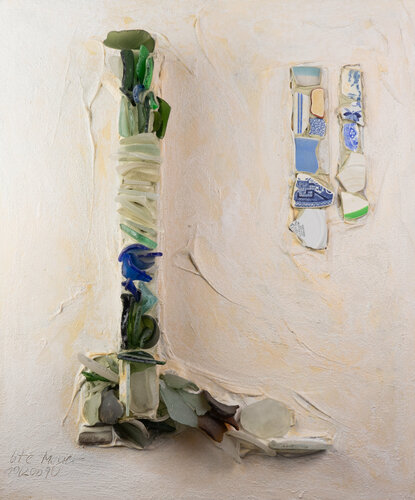 Flaschenglas III di Ute Meyer, Pittura in vendita su Singulart