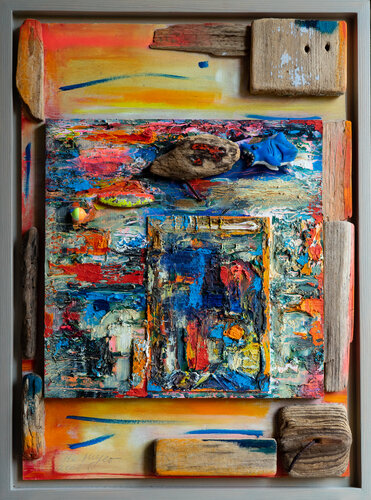 Wobbler V di Ute Meyer, Pittura in vendita su Singulart