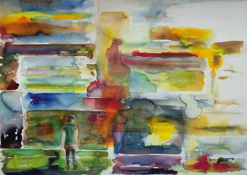 Große Welt von Ute Meyer, Malerei kaufen auf Singulart