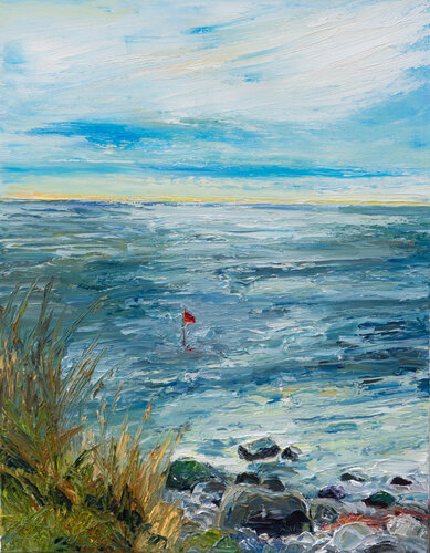 Oldemark/ Ærø / Ostsee par Ute Meyer, Peinture en vente sur Singulart