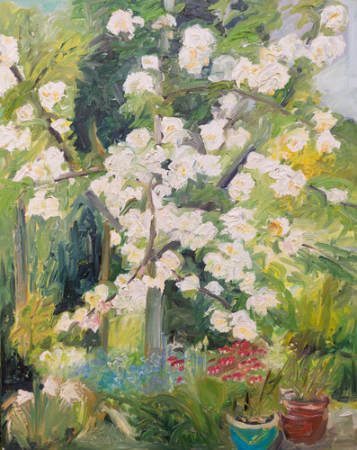 Apfelblüte van Ute Meyer, Schilderij te koop op Singulart