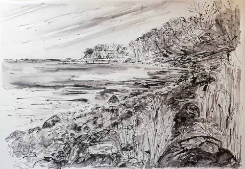 Bucht an der Ostsee/ Elmelund Ærø / DK Ute Meyer