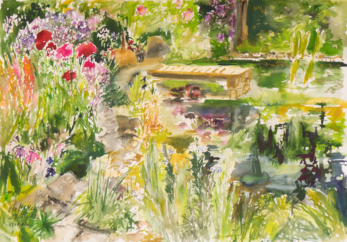 Am Teich im Frühsommer Ute Meyer